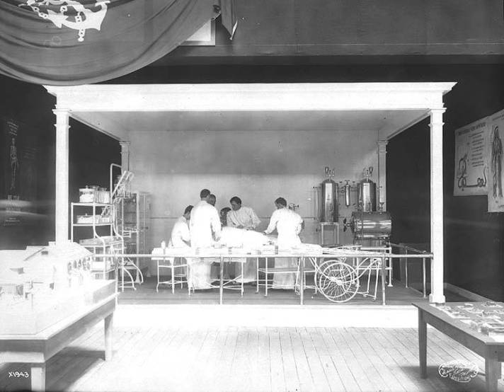 United States Government Building, Alaska Yukon Pacific Exposition, Seattle, 1909.